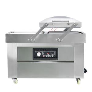 China 400 Type Double Chamber Vacuum Pack Sealer Machine Tower Groove OEM wholesale