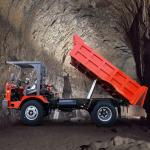 5 Tons Underground Articulated Truck Compact 73hp Engine Powered Mining