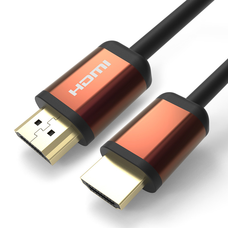 Multimedia 6ft Flat 4k Hdmi Cable , UL Gold Plated Hdmi Arc Cord