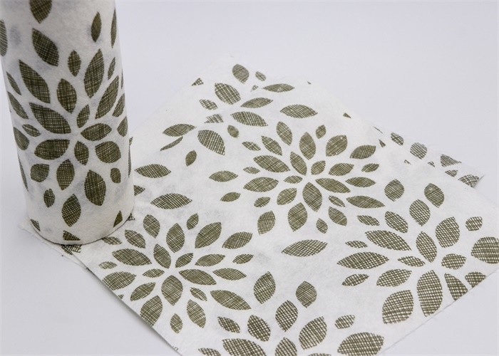 Viscose Polyester Nonwoven Fabric Disposable Cleaning Wipe