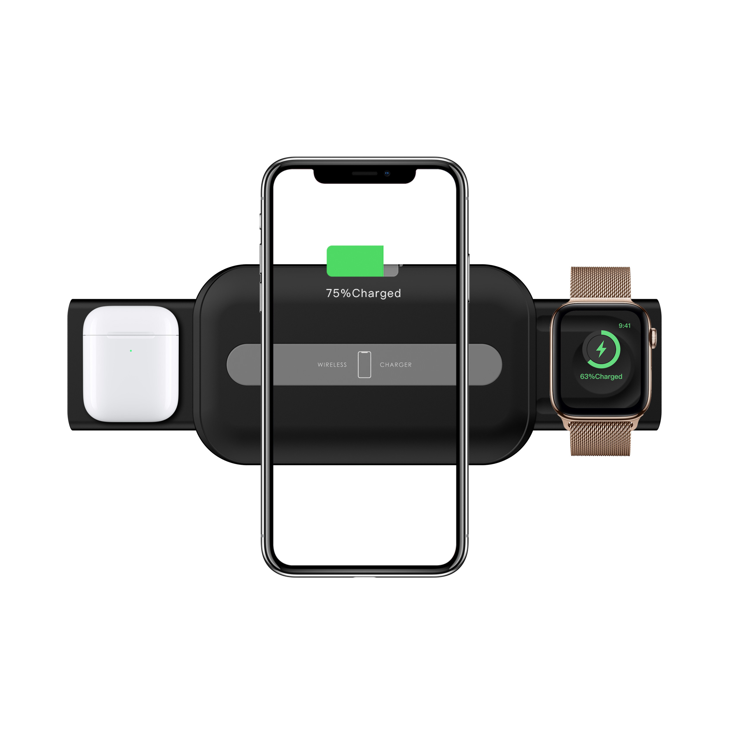 Charging Pad For Multiple Devices Samsung S9 Tablets Iphone Xr