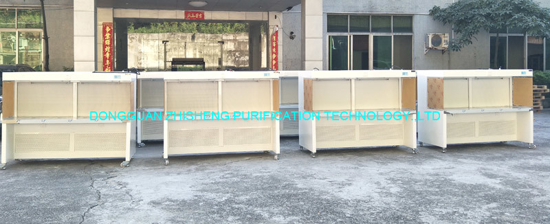 Labortary Horizontal Laminar Flow Cabinet For Three Persons , Low Noise