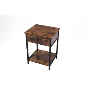 China Customized Metal Timber Bedside Table Organizer Cabinet wholesale