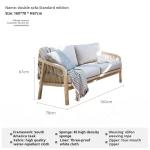 Garden Sofa Set All Weather Rattan