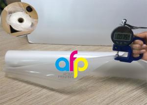 China Clear Glossy PET Laminating Film 75 Micron wholesale