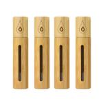1ml 3ml 5ml 10ml Bamboo Wood Roller Bead Bottle Cover Essential Oil Perfume