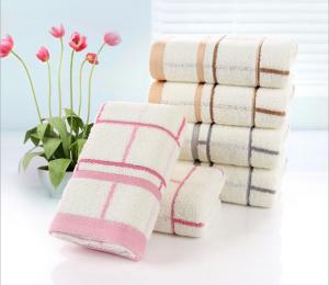 China Luxury discount good quality personalised face bamboo cotton towels wholesale