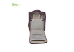 Fashion PU Trolley Underseat Luggage Bag With Side Pocket