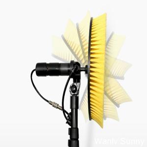 China 7.5 Meters Telescopic Rod Electric Single Head Rotary Brush for Washing Photovoltaic Station wholesale