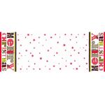 2ply 54 X 108in Party Paper Tablecloths Twinkle Little Stars Wipe Clean