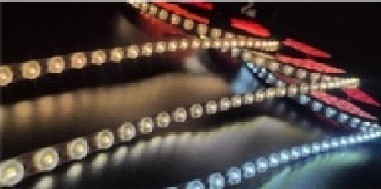 Flexible and bendable High Brightness Light Strip with IP65 AC110-240v Single