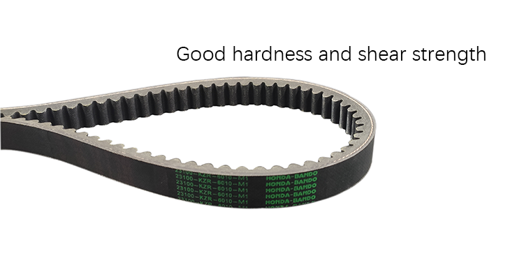 Rubber Motorcycle Drive Belt 23100-KZR-6010-M1 for Durable Small Engine Motorcycles