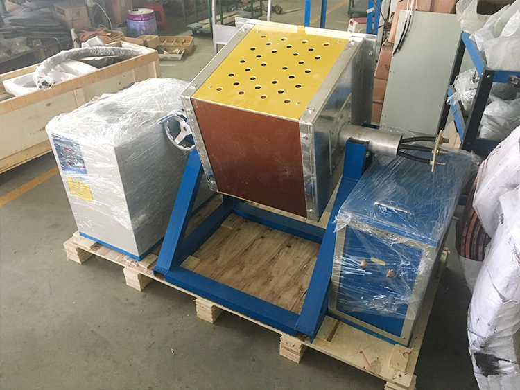 Small Capacity 10kg 20kg 30kg 40kg 50kg Scrap Aluminium Furnace Medium Frequency Induction Heating