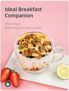 China Yoghurt Dried Fruit Nut OEM Breakfast Oatmeal Mygou Foods wholesale