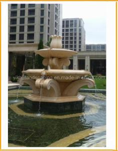 China Stone Fountain Carved Water Fountain for Garden Outdoor wholesale