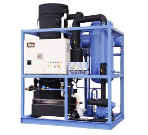 China 6KW Small Capacity 1 Ton Tube Ice Machine Stainless Steel 304 Ice Tube Making Machine on sale