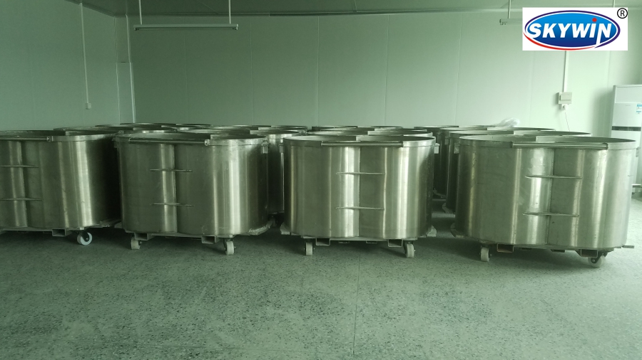 Famous Brand PLC Auxiliary Machine Vertical Dough Mixer 500kg Per Batch