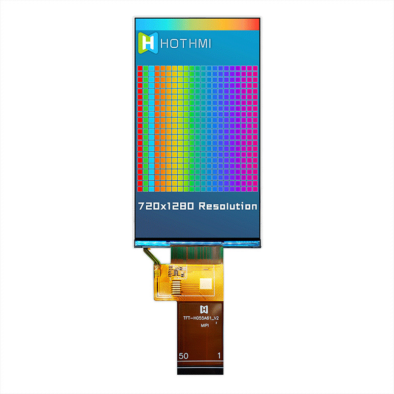 MIPI 720x1280 IPS TFT LCD Display 5.5 Inch FT6336G/TFT-H055A61HDINVKN40