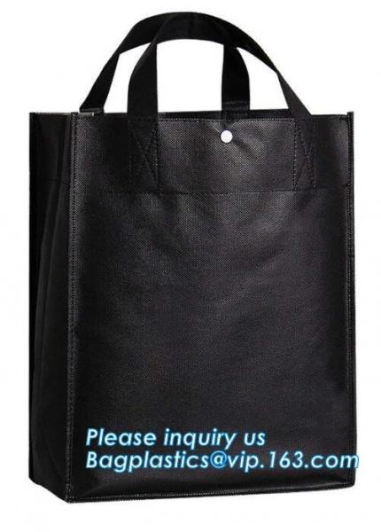 Fashion TNT non woven bag, non woven shopper bag, laminated non woven bag folding non-woven fabric shopping tote bag