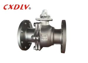 China 2Way Stainless Steel Ball Valve DN80 Flange Connection Floating Ball wholesale