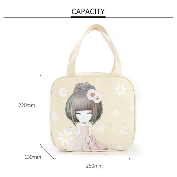 Large Capacity Eco-friendly Polyester Picnic Lunch Cooler Bag