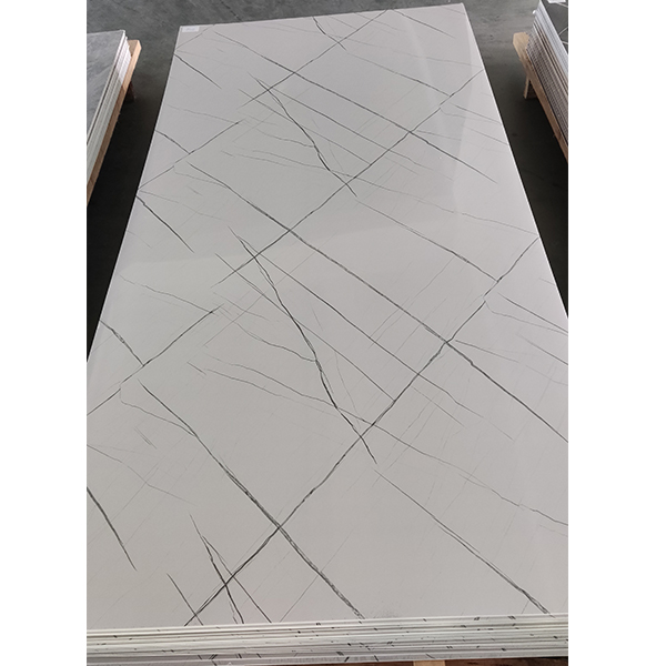 1200x2800 Vinyl Flooring UV Marble Sheet PVC Marble Board Wall Panel Flexible Board