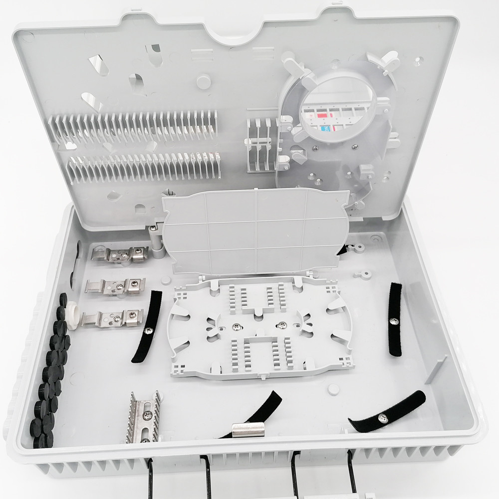 IP66 Fiber Optic Junction Box , White Cto Terminal Enclosure Box