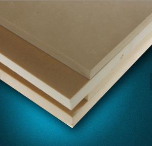 China Wood Plastic Waterproof Hardboard Sheets Composite Plywood Matte Insulation wholesale