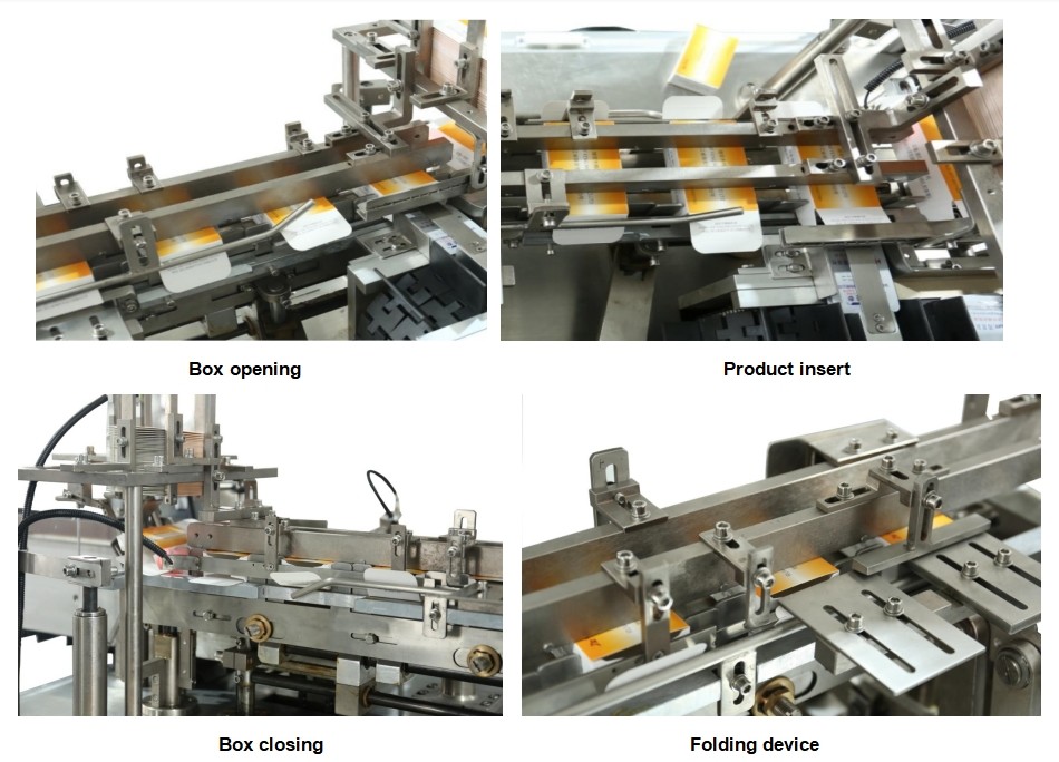 Pharmaceutical Tablet Capsule Softgel Blister Vertical Automatic Cartoning Machine
