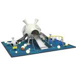 ODM Outdoor Amusement Park Equipment Fiberglass For Unisex Kids Play