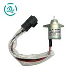 12 VDC Fuel Shut Off Solenoid 119233-77932 Excavator Spare Parts 4TNV88