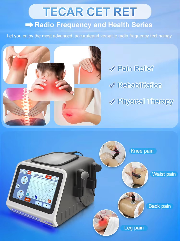 Indiba Face Lifting Radio Frequency Tecar Therapy Physiotherapy Diatermia Machine