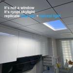 Circadian Rhythm Faux Skylight 600x600 Artificial Daylight Clouds Sunrise Sunset