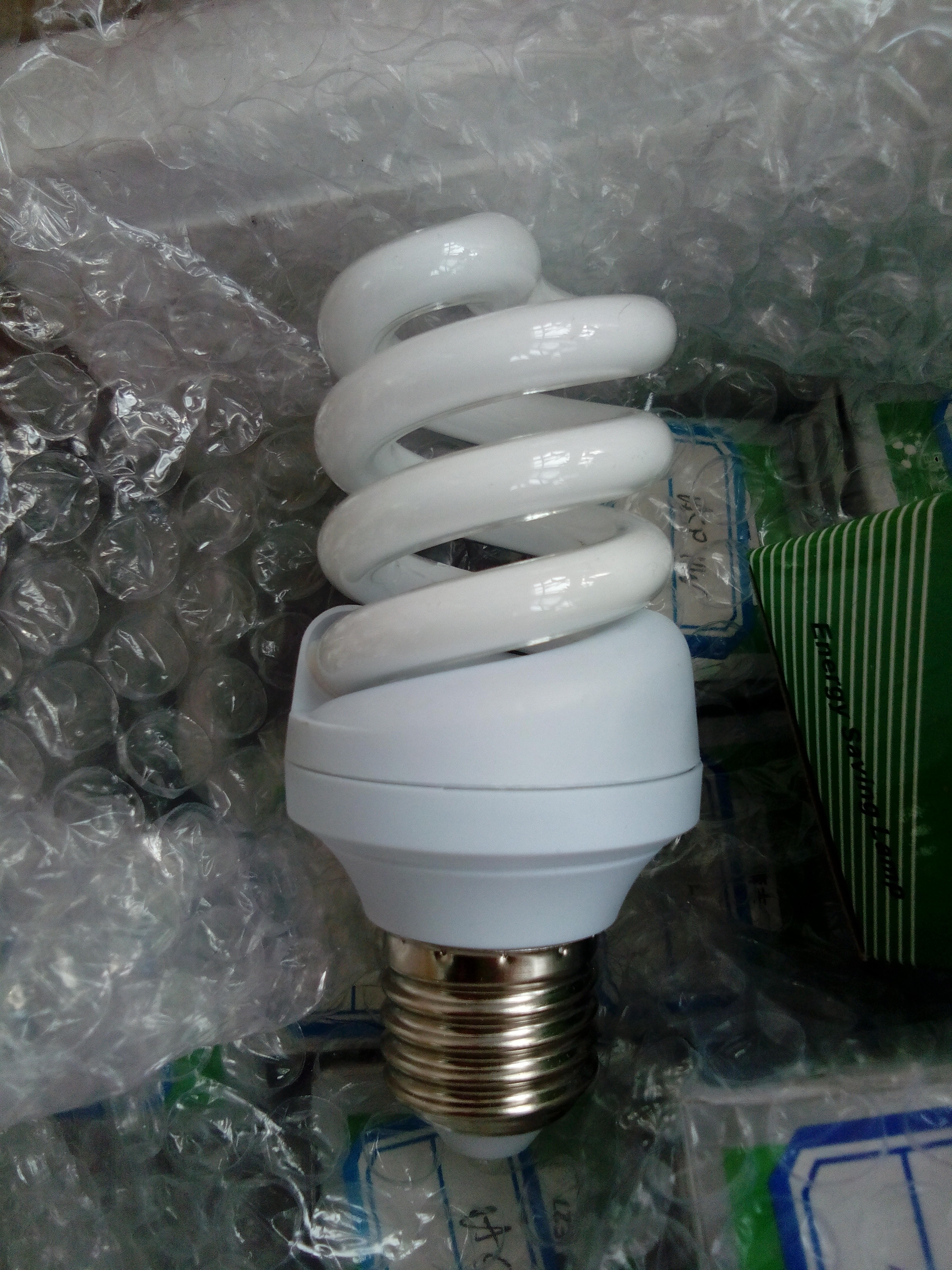 24w Half Spiral CFL 60lm/w Indoor Lamp Energy Saving Lamp Light Engineering Decorative Affordable Valuable lamp light