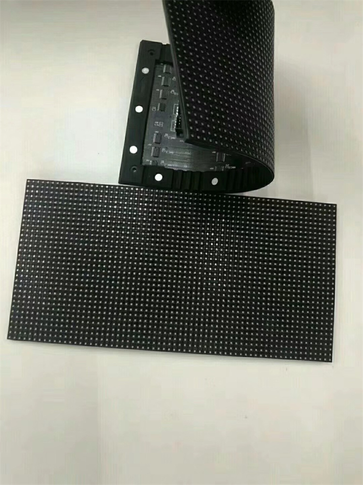 Ultra-Thin Flexible Led Screen Panel Outdoor P1.8 P2 S Shaped