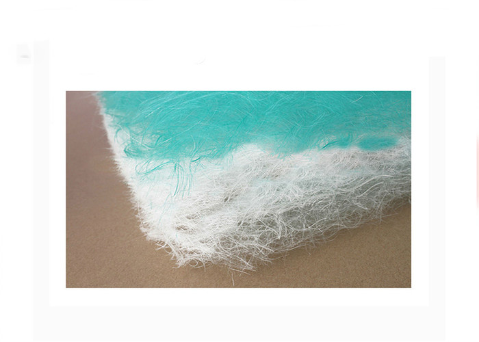 Non Woven Air Paint Booth Filters Large Dust Holding Capacity Encrypted Structure