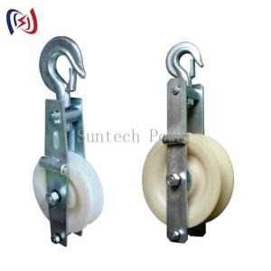 China Compact Grounding Wire Stringing Block SHT-120x35 5-20KN wholesale