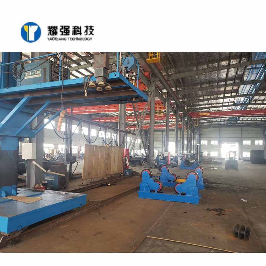 Adjustable Steel Pipe Welding Rotators Turning Rolls For Tank Vessel