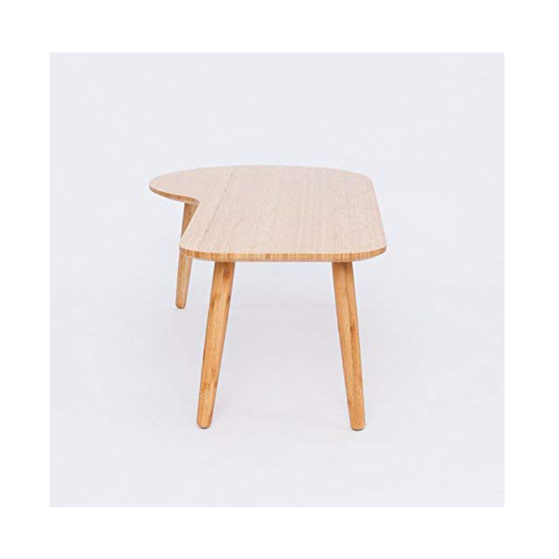 Multifunctional Portable Outdoor Bamboo Wood Coffee Table For Office