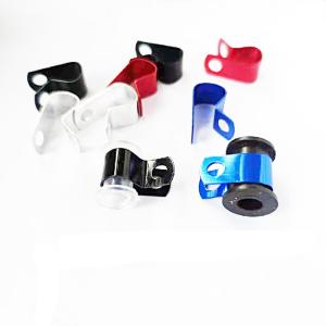China Stainless Steel Brake Hose Clips 3.2*7.5mm Hose Clip Holder wholesale