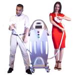 ABS Stainless Steel IPL Laser Hair Removal Machine 3 In 1 Nd Yag Laser