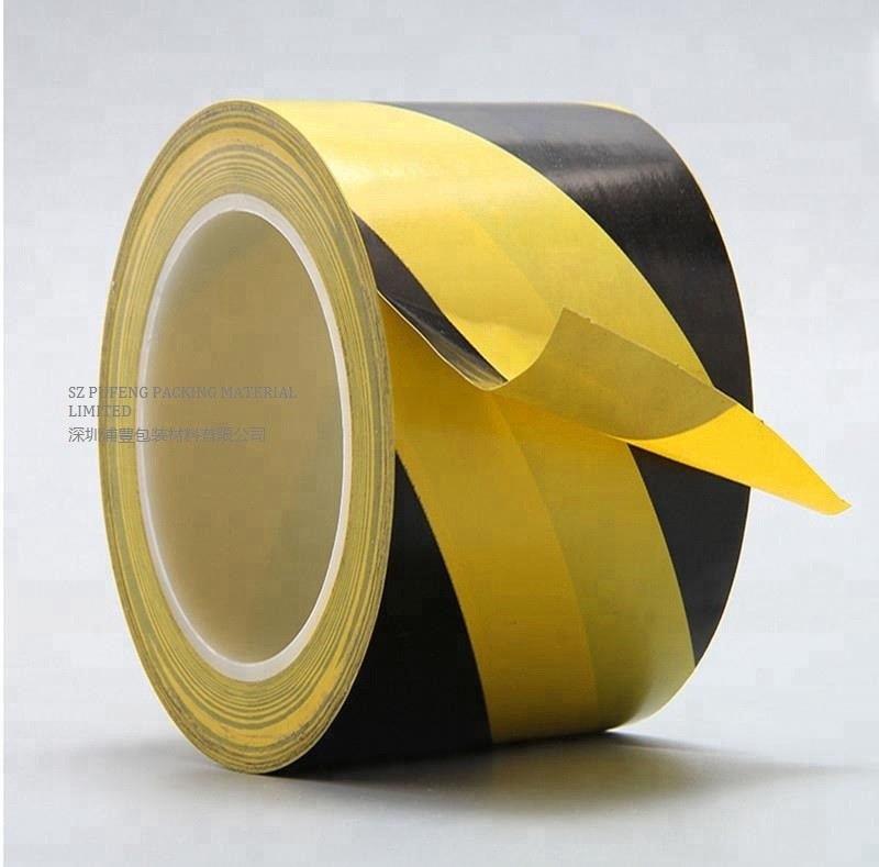 Soft Water Activated Adhesive 3m-50m Floor Warning Tape
