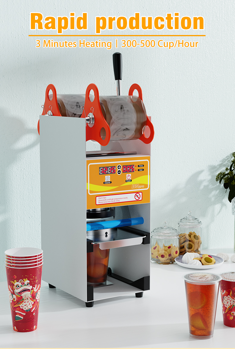 B2B Sealing Machine For Drinks Coffee Hot Drinks With 350w Power And 1 Cup Capacity