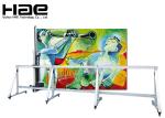 White Color UV 3D Picture Printing Machine For Innovative Wall Tile Glass Metal