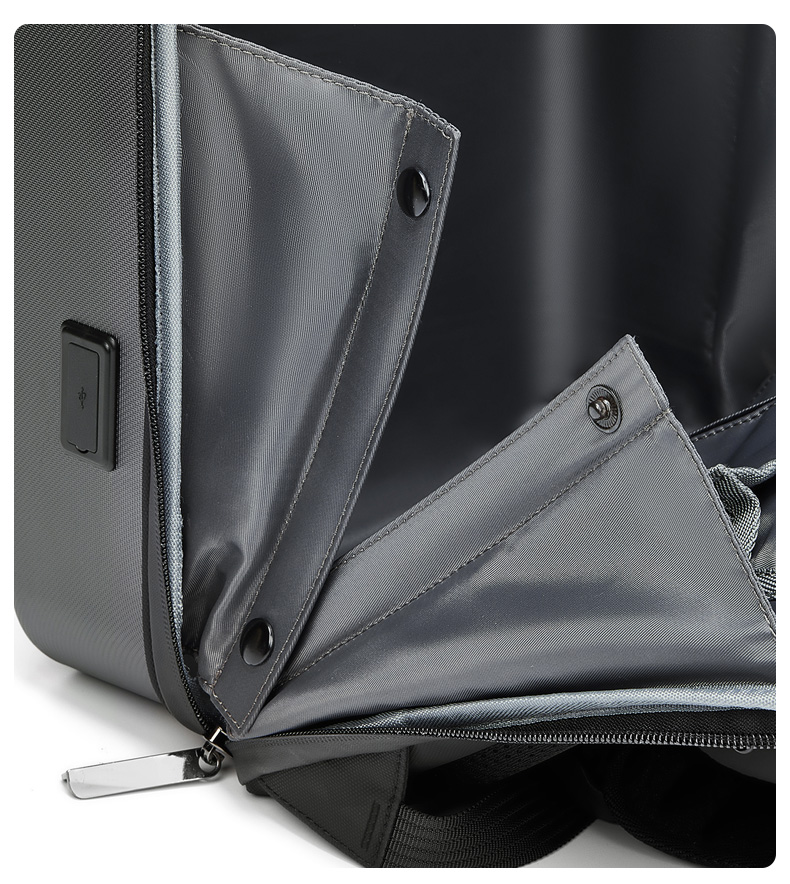 Mens Anti Theft Waterproof Business Backpack With Computer Interlayer