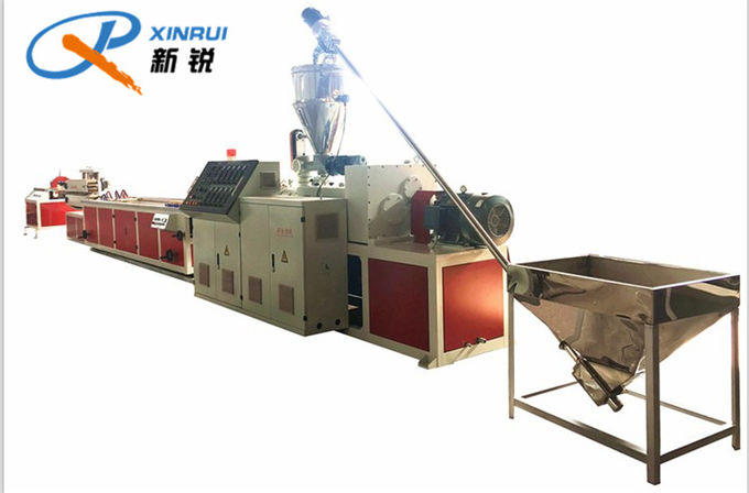 Indonesia Popular Plastic PVC Shower Room Waterproof Bar Extrusion Machine