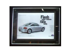 China 12V RGB Sparkle 10mm Acrylic LED Lightbox Display wholesale