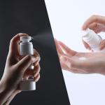 Clear Airless Pump Spray Bottle , Clear Vacuum Pump Bottle Cosmetic