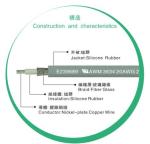 10KV High Temperature Heater Wire , Silicone Jacketed Wire UL3634 Chemical