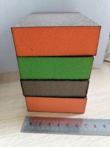 China Coarse Medium Fine Sanding Sponge Block Aluminum Oxide For Wooden Polishing wholesale